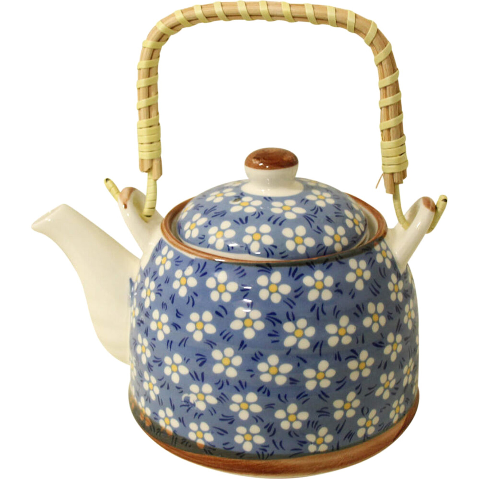Teapot Daisy Blue Sml