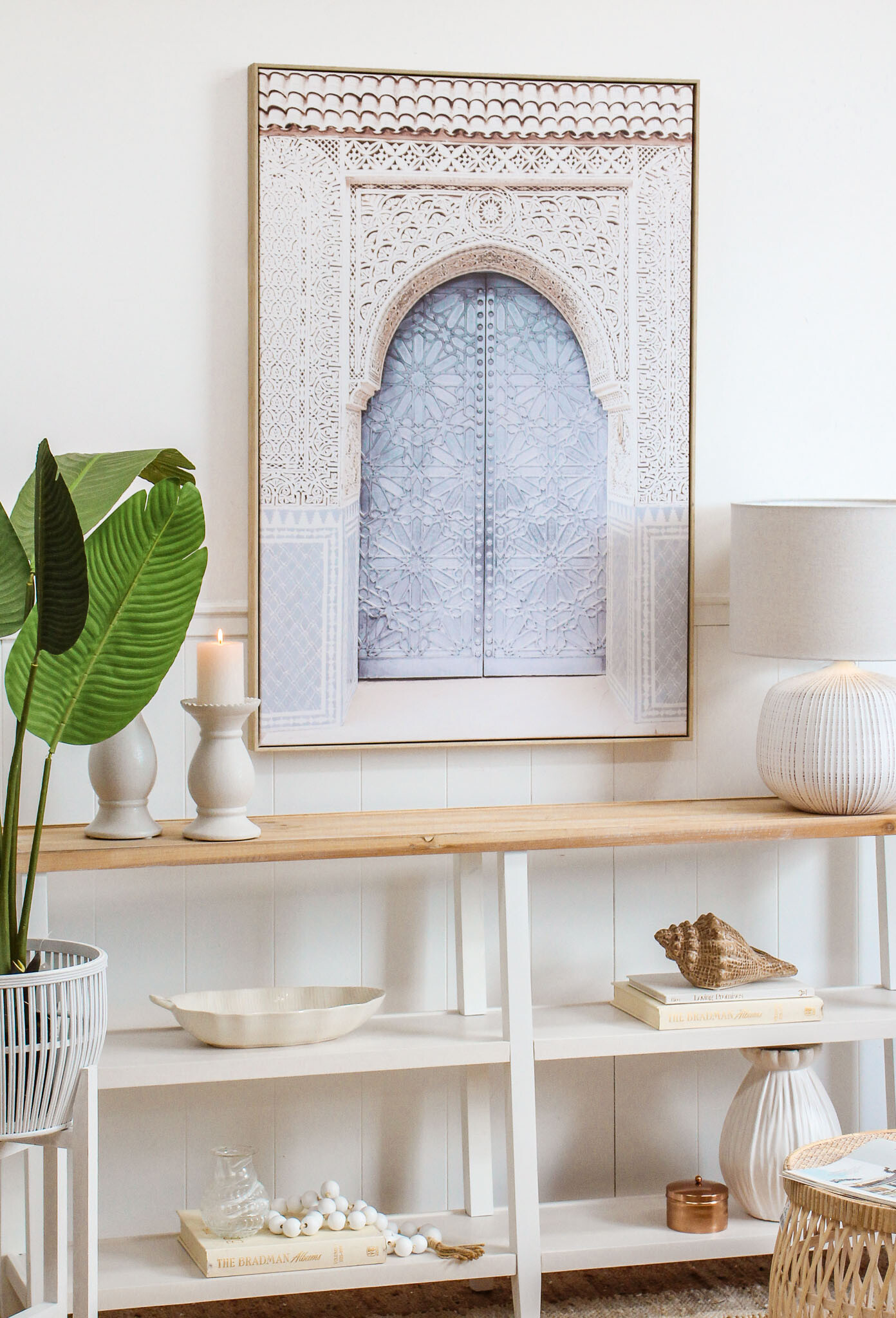 Banana Leaf Bowl Rustic Ivory