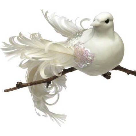 Clip Bird White Prestige