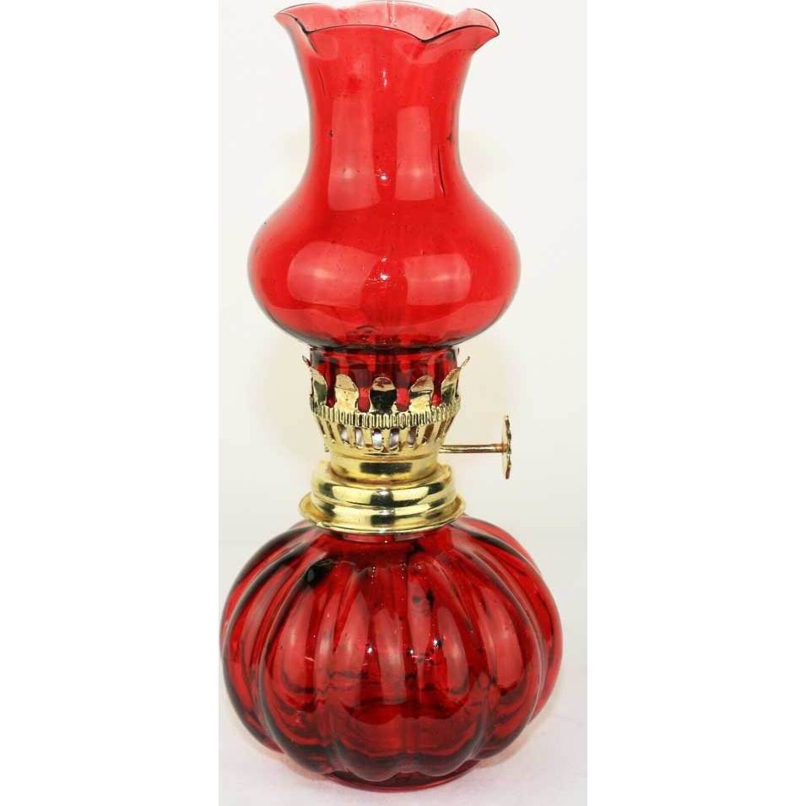 Oil Burner Vintage Red Small