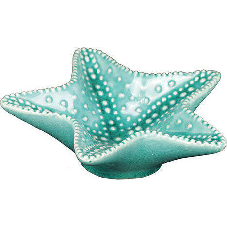 Trinket Tray S/fish Teal