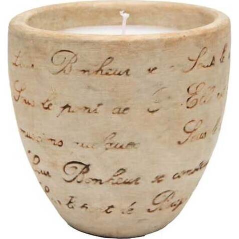 Writing Candlepot