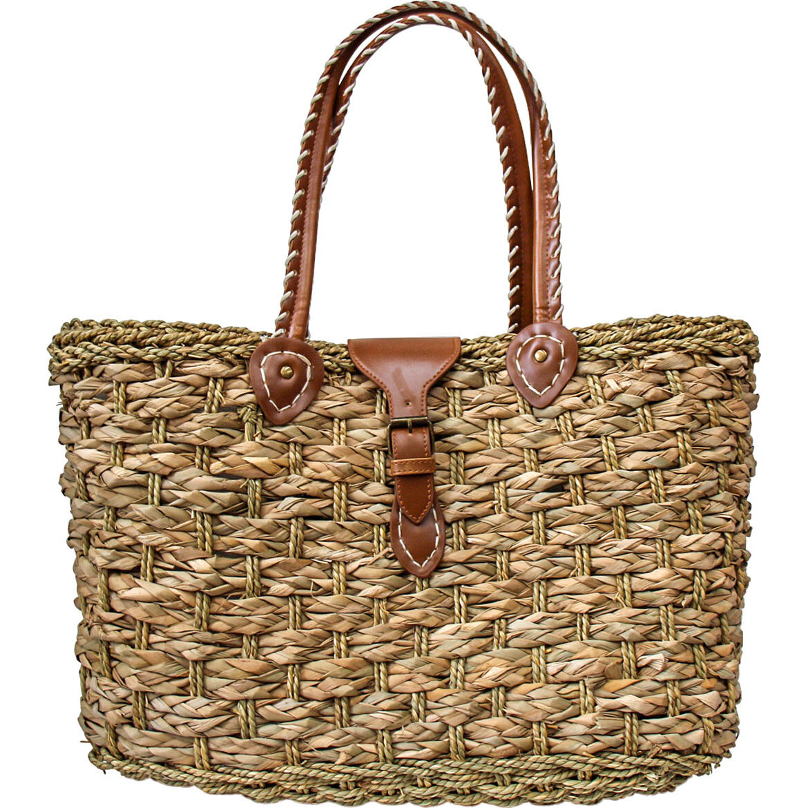 Shopper Woven w/Buckle