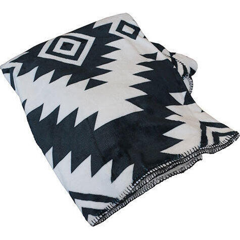 Throw Aztec BW