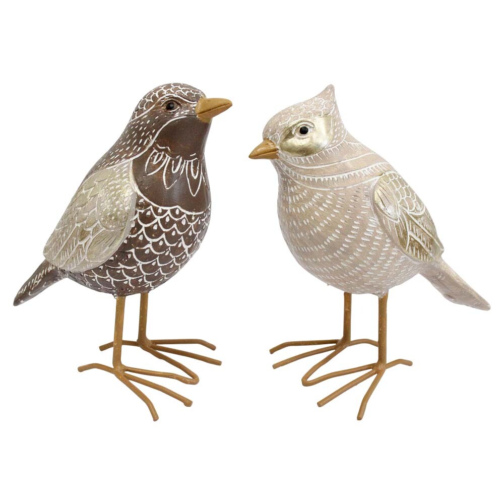 Birds Sml S/2 Gold Wings Birds Sml S/2 Gold Wings