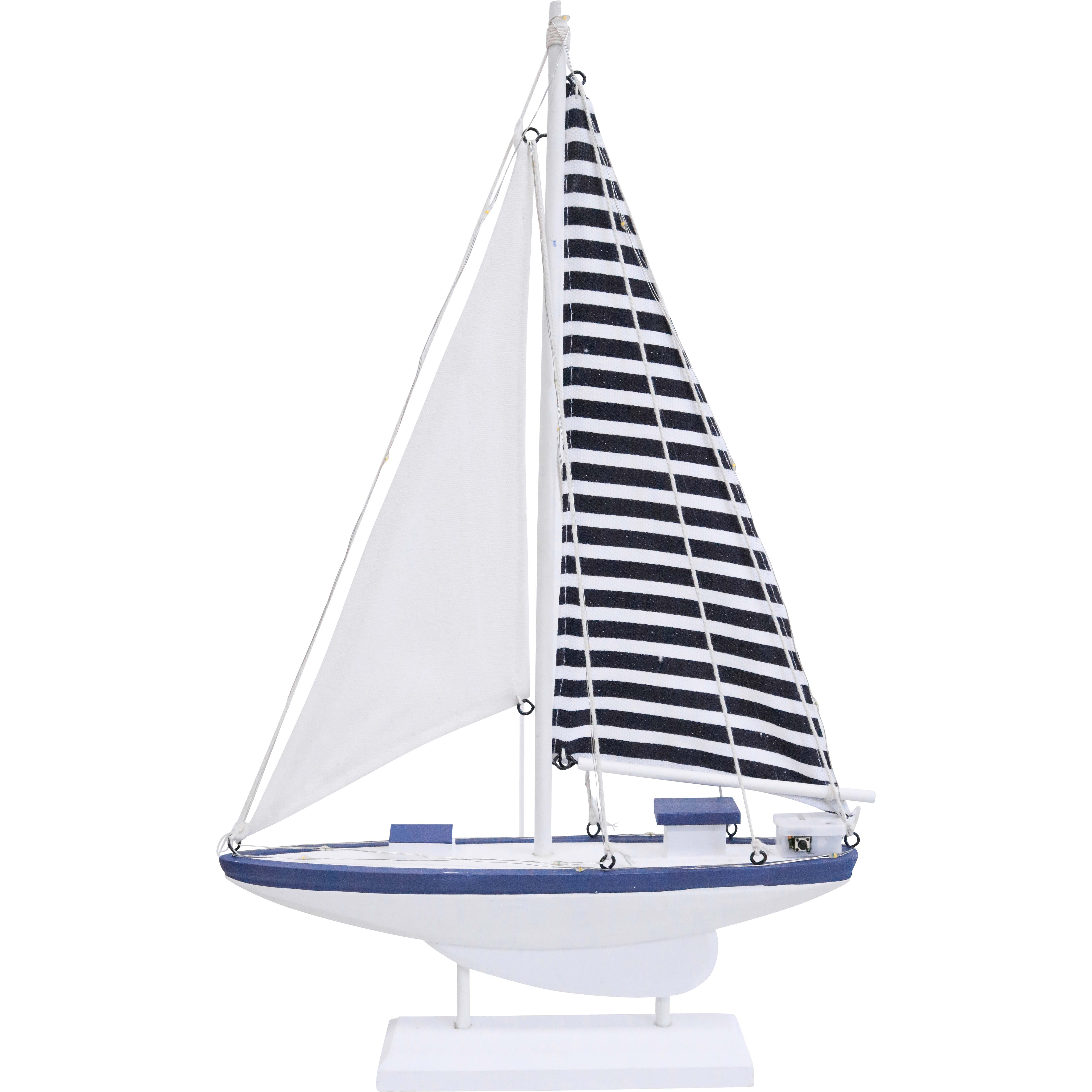 LED Sail Boat Med