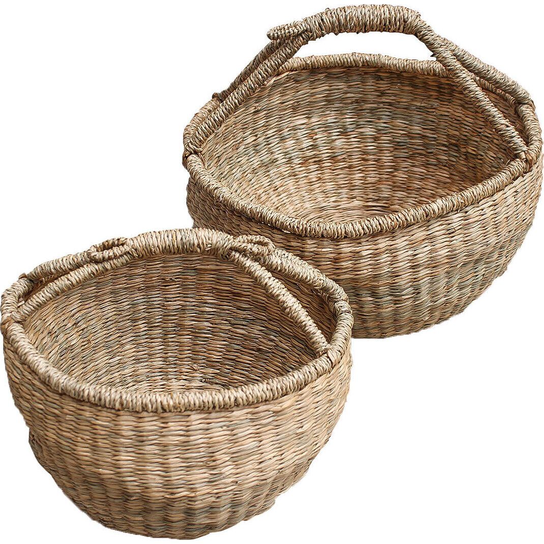 Slouch Basket Nat S/2