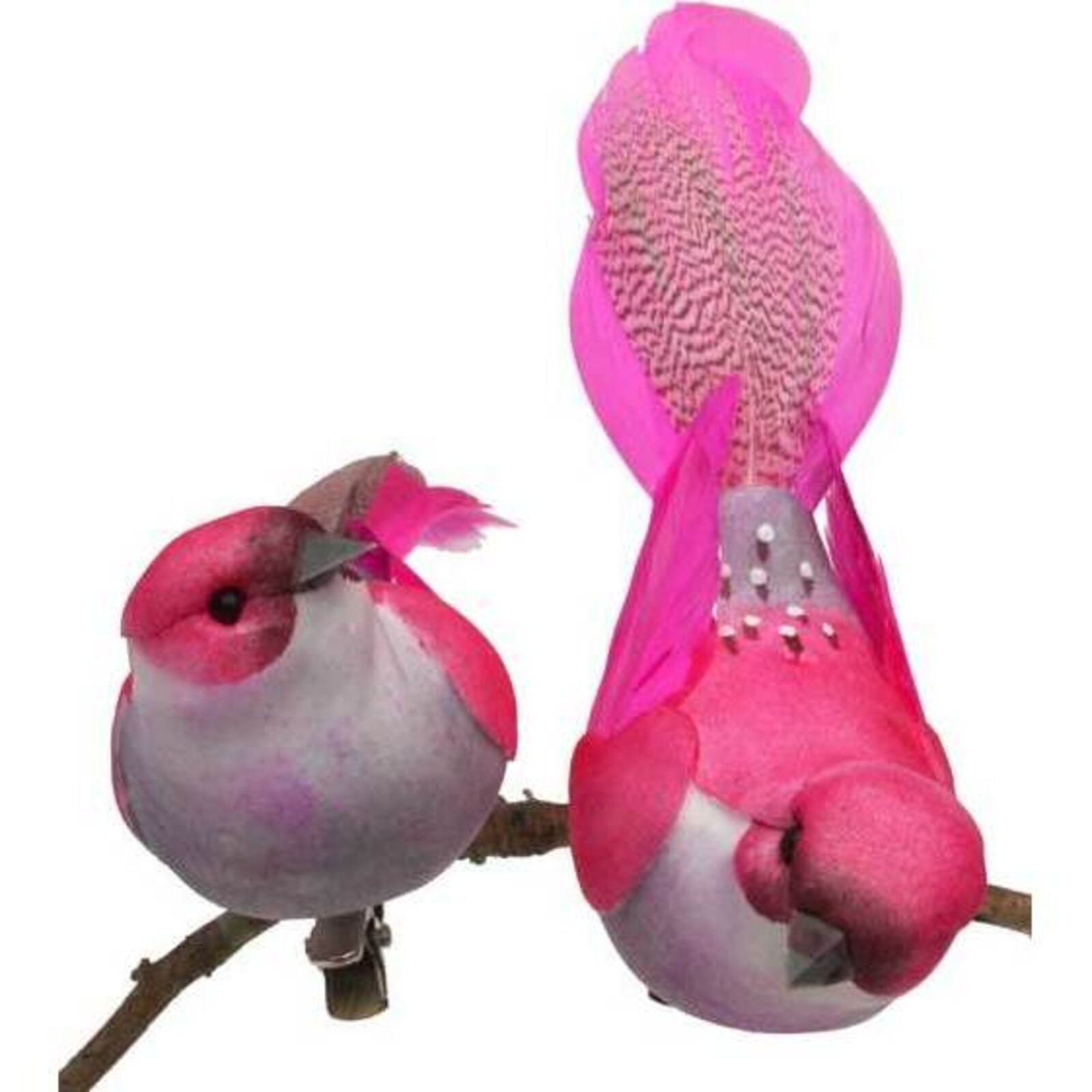 Clip Bird Bright Pink 