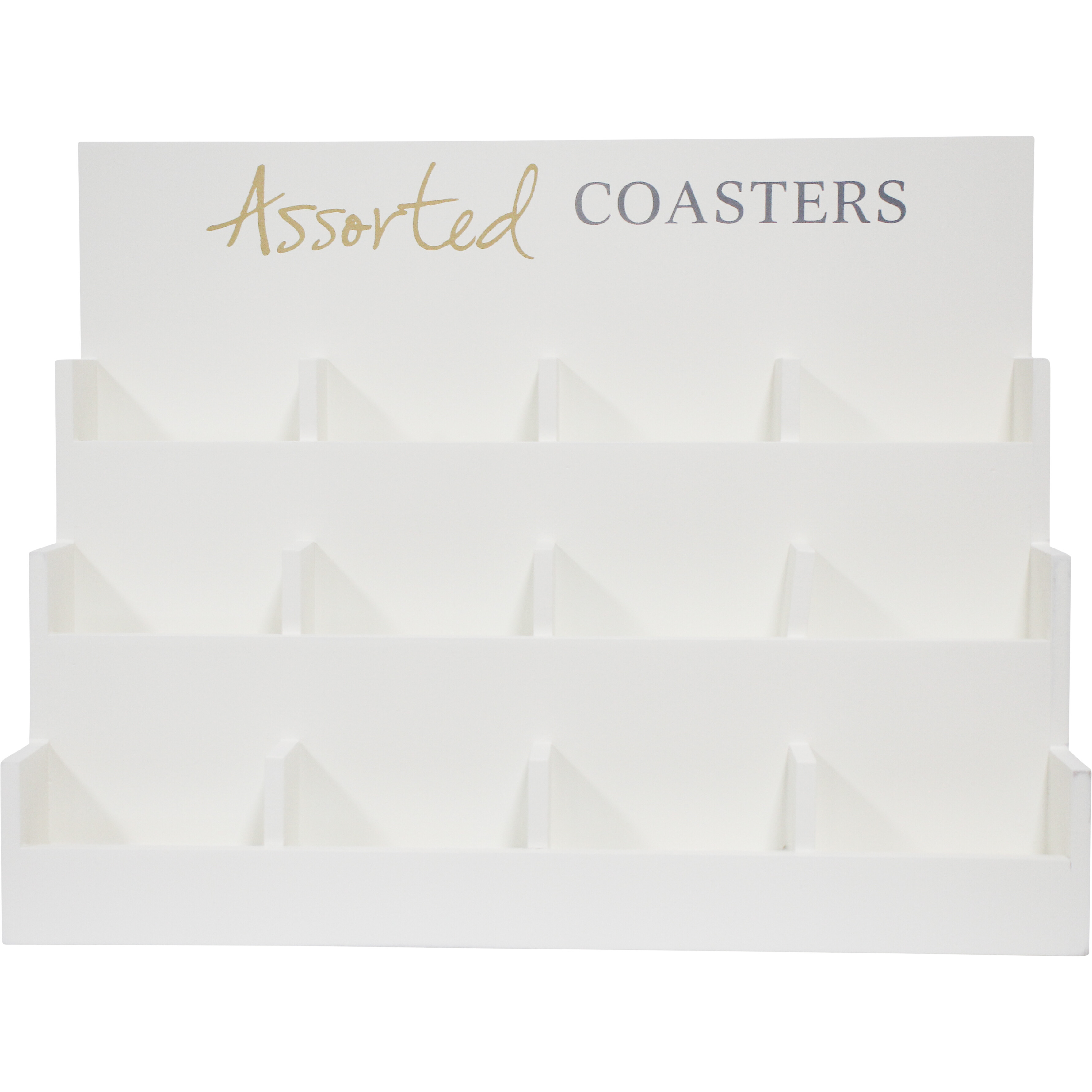 Display Box Coasters Neutral