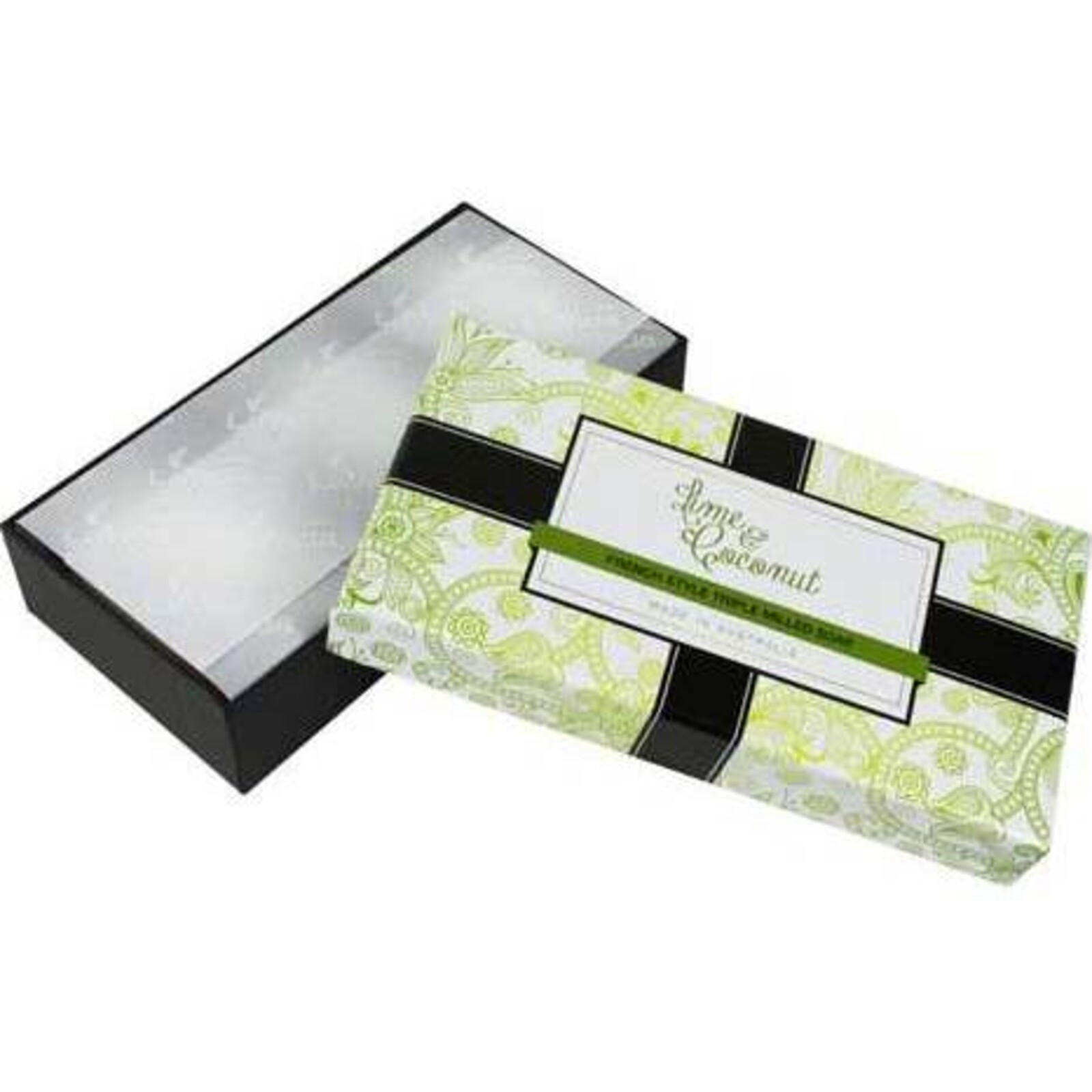 Lime and Coconut Boxed Soap S/3 