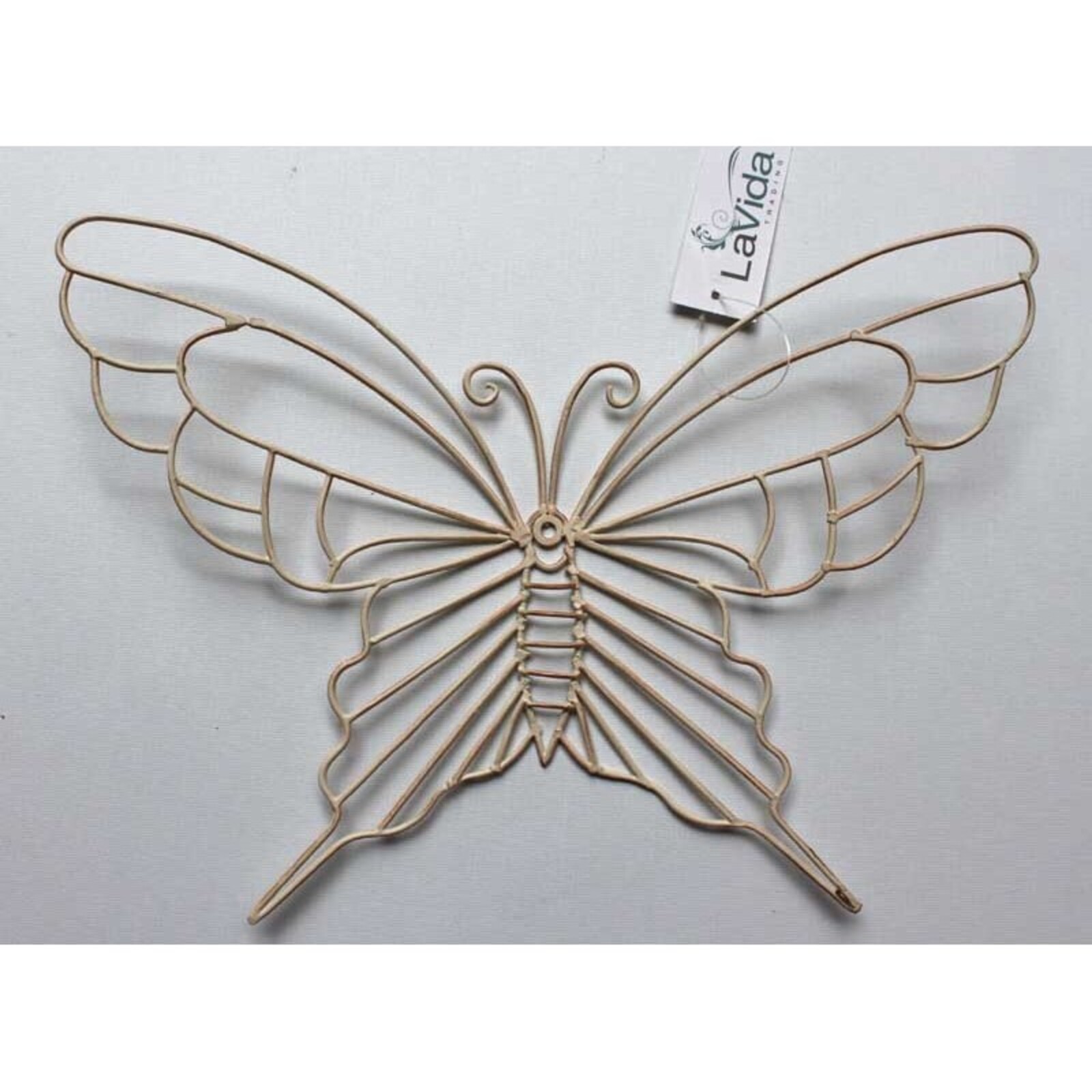 Wall Butterfly - Outline Cream