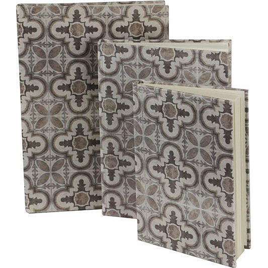  Notebook Grey Morocc Medium