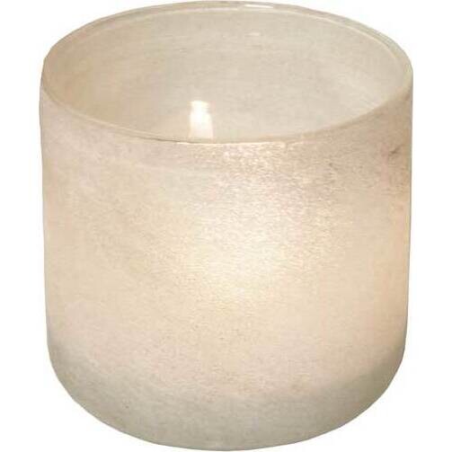 Glass Votive Snow Large