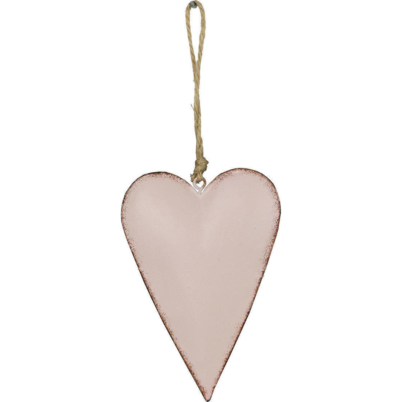Hanging Heart Baby Pink Large