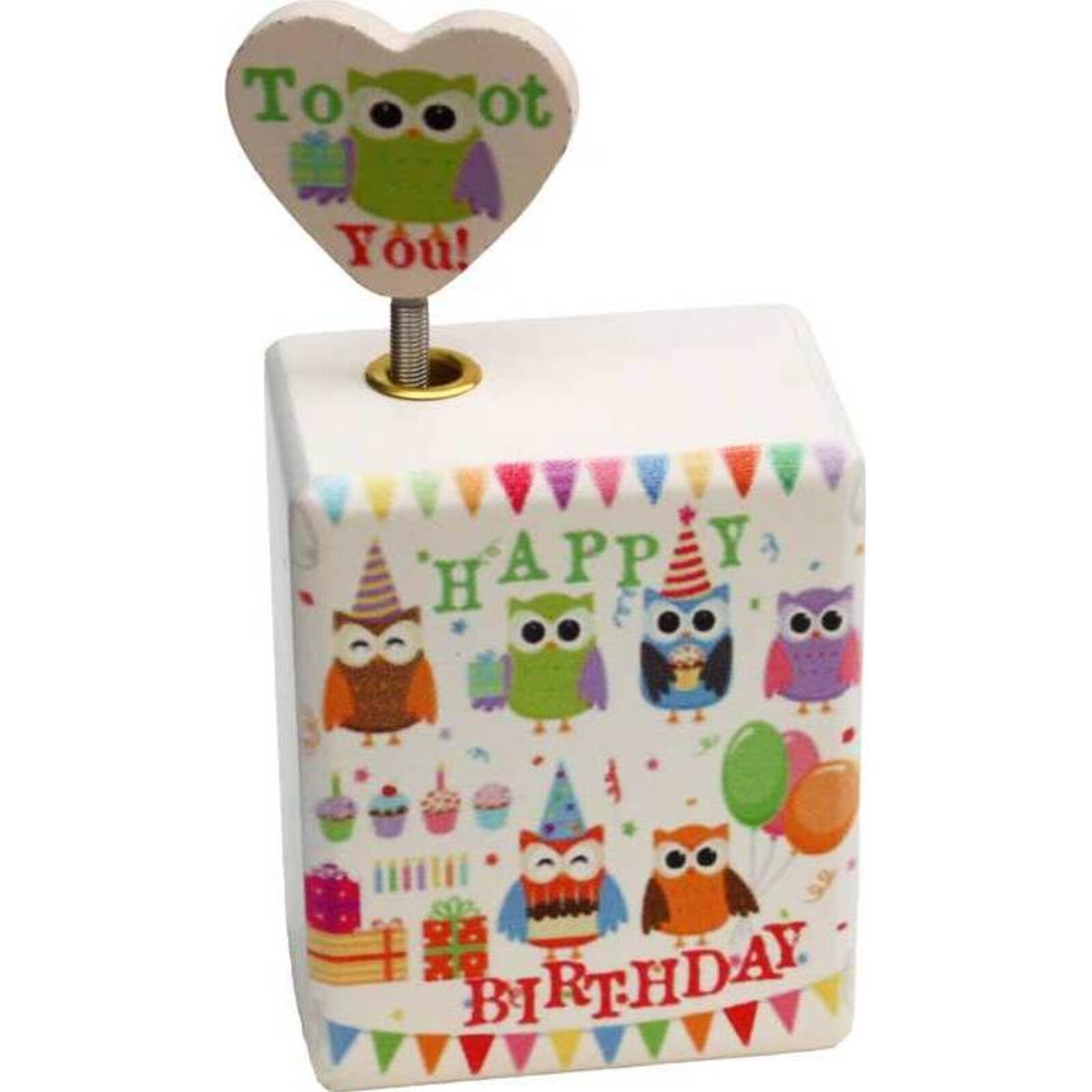 Music Box Birthday Owl