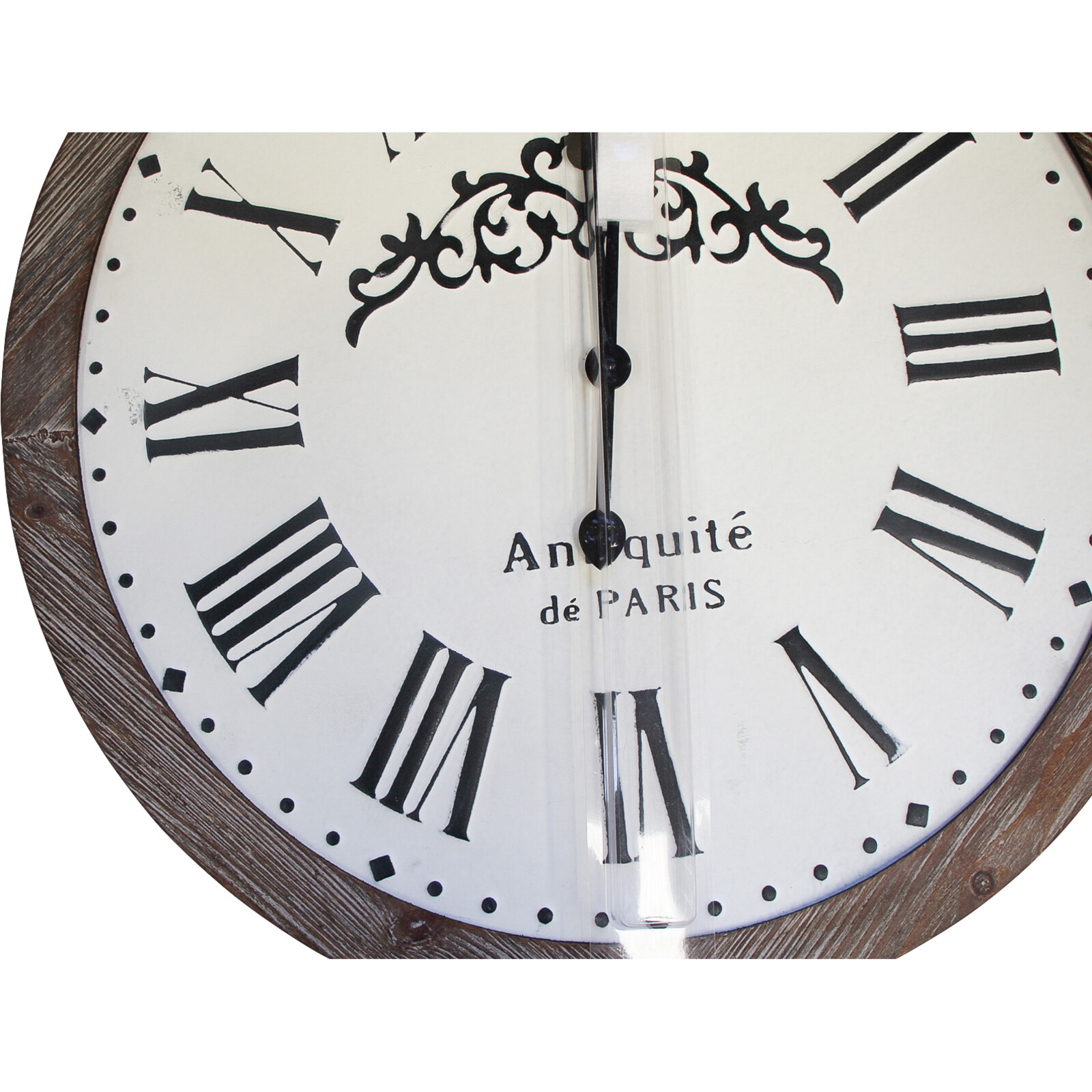 Clock Antiquite' De Paris Roman Black 63cm 