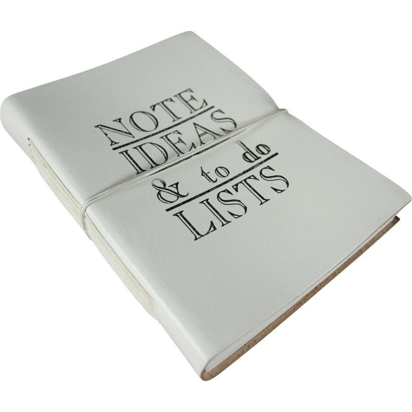 White Leather Notebook To Do