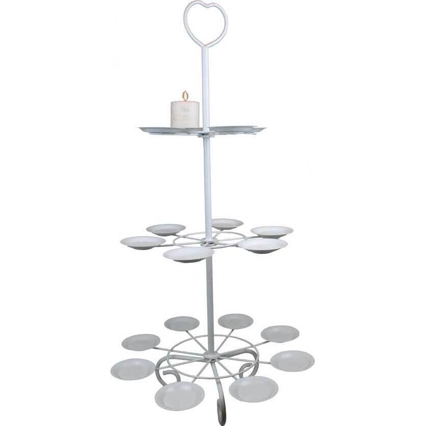 Candleholder Casar White