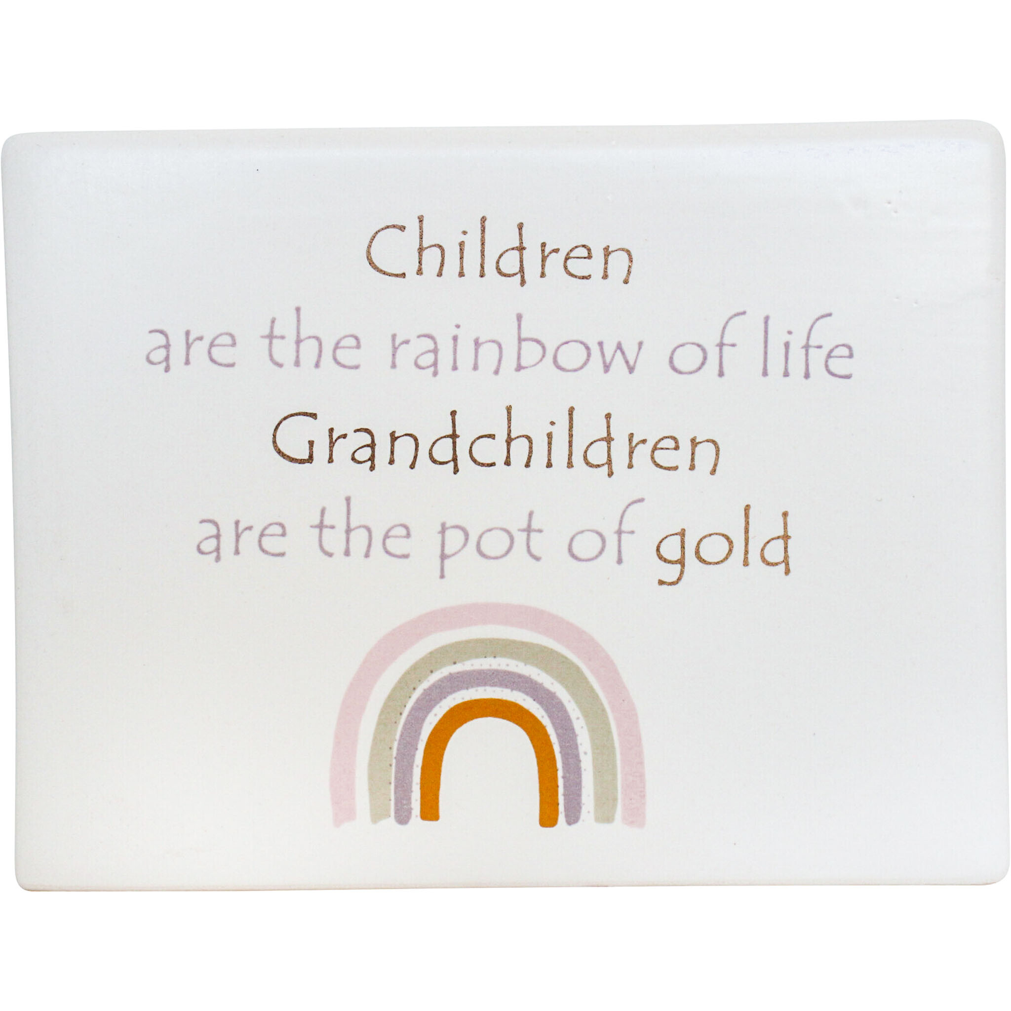 Ceramic Sign Grandchildren