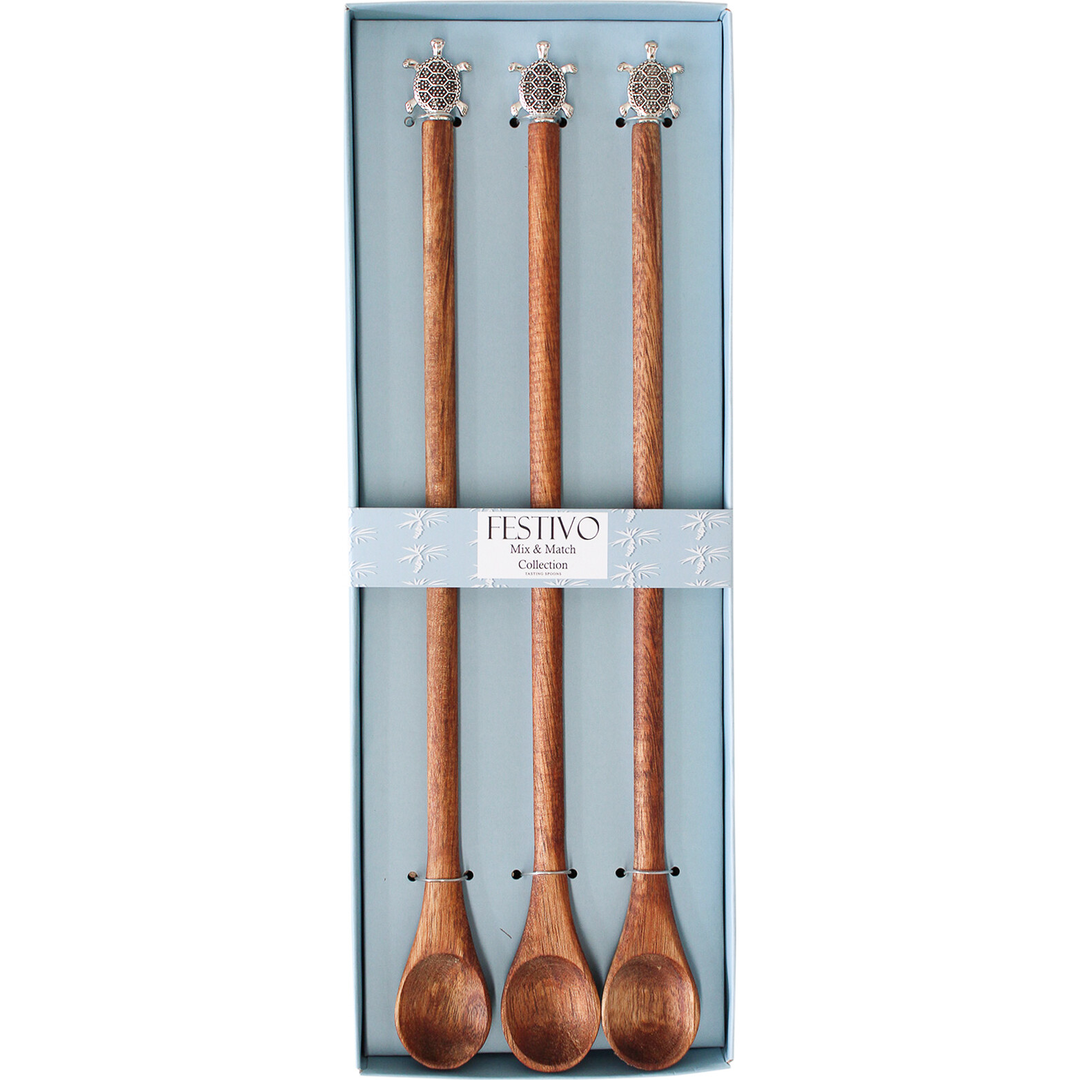 Chef Tasting Spoons 3 PC Turtle