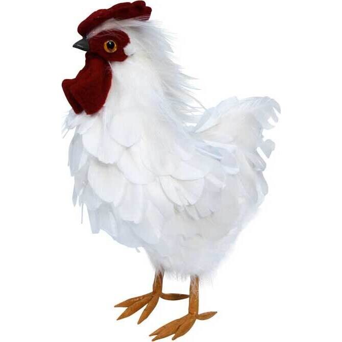 Standing Chicken White Small