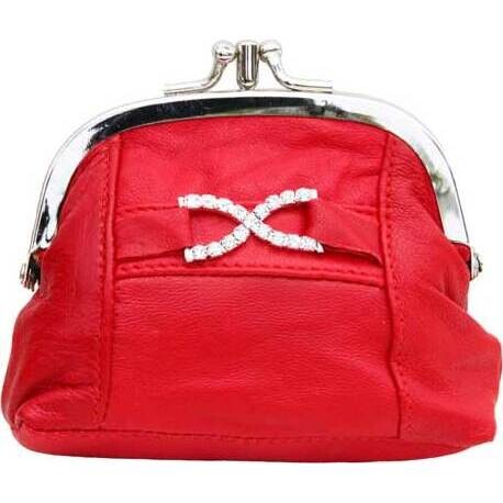 Purse Diamonte Red