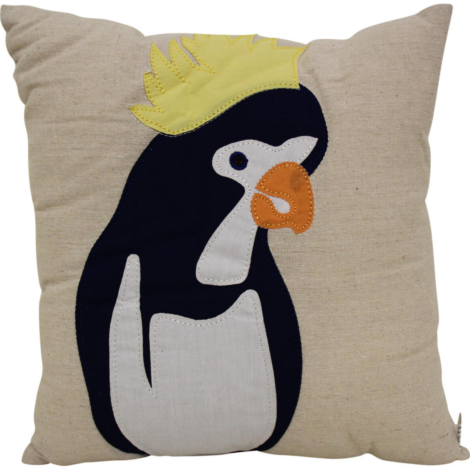 Cushion Navy Penguin