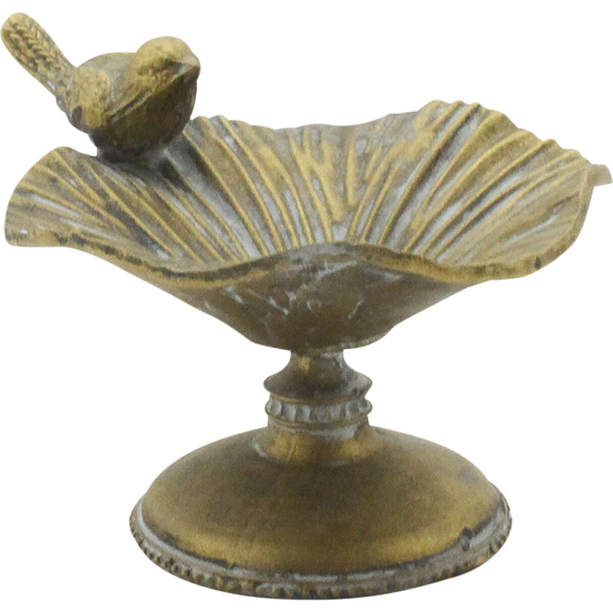 Trinket Dish Bird Ant/Gold