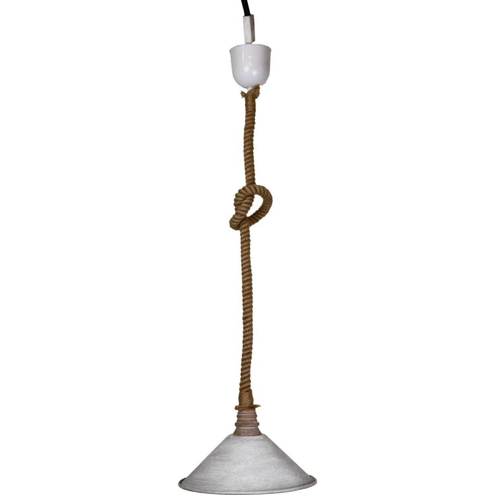 Pendant Lamp Frosted Metal Sml