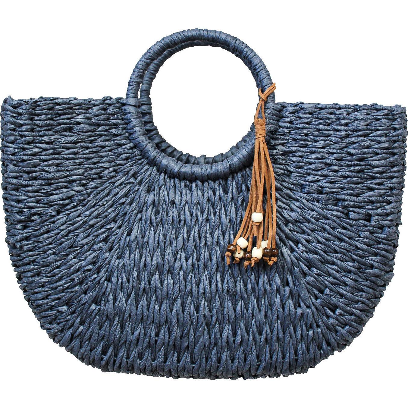 Woven Shopper Steel