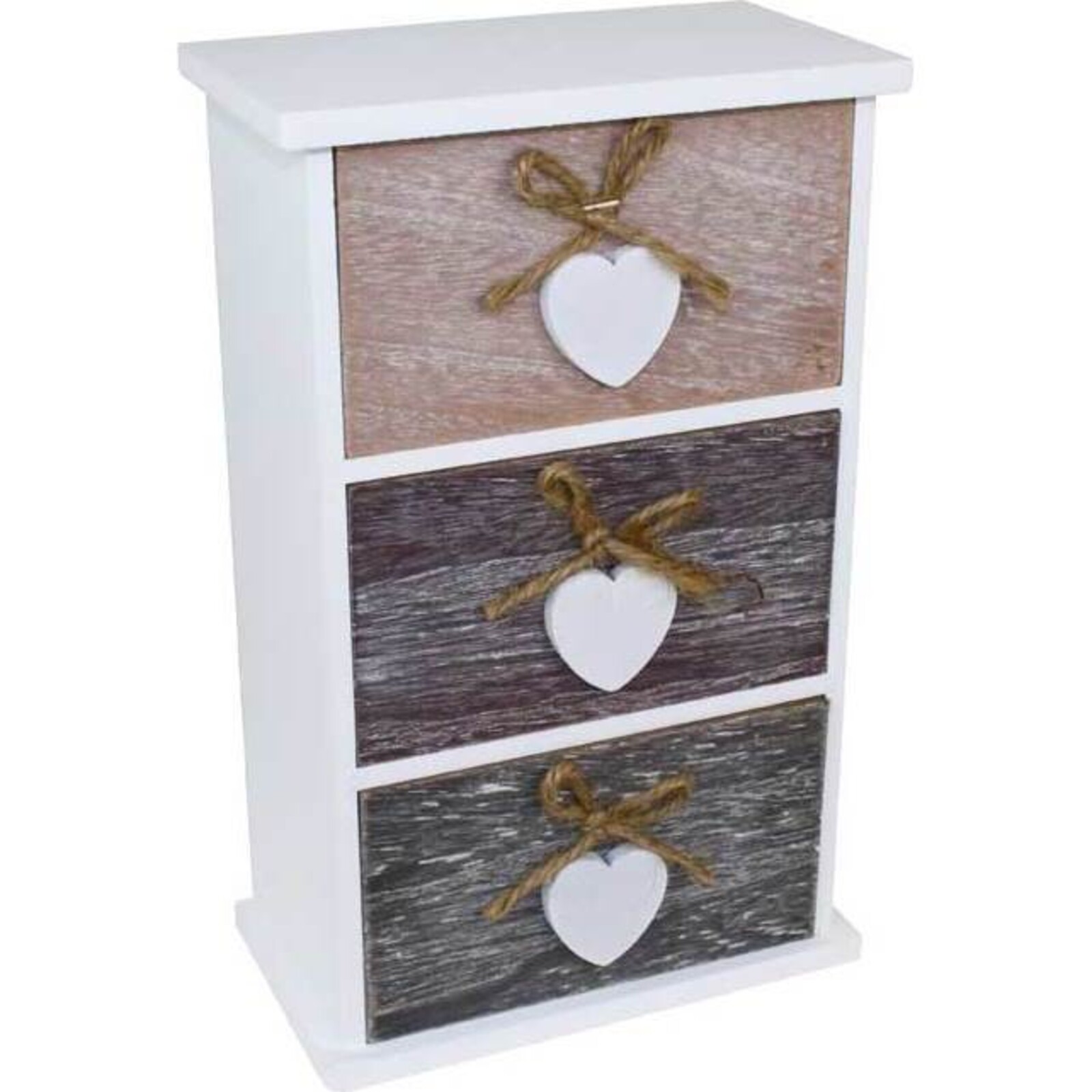 Standing Drawers Bow Heart