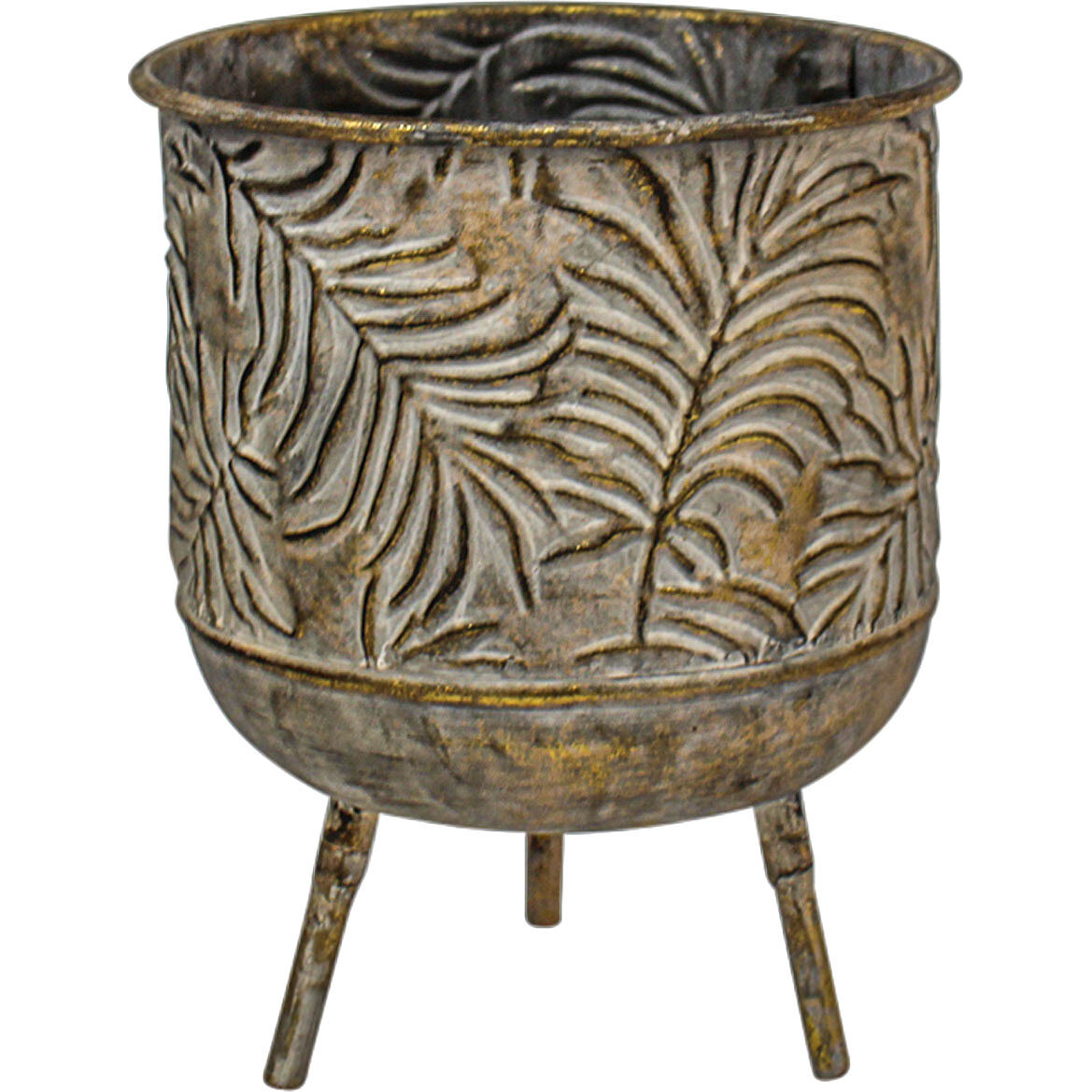 Planter Textured Leaf