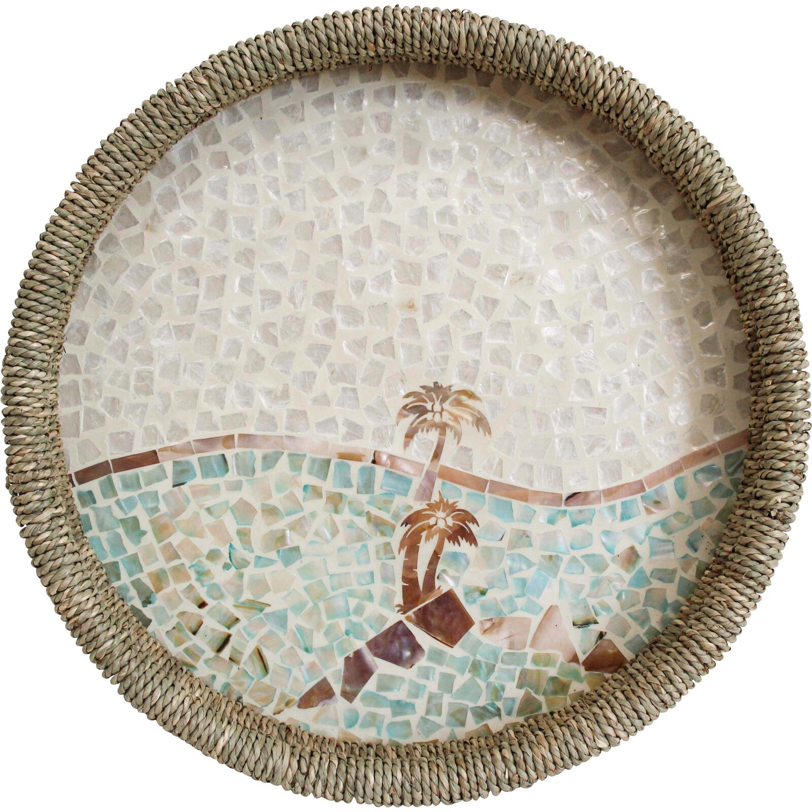 Tray Palm Shell Seagrass