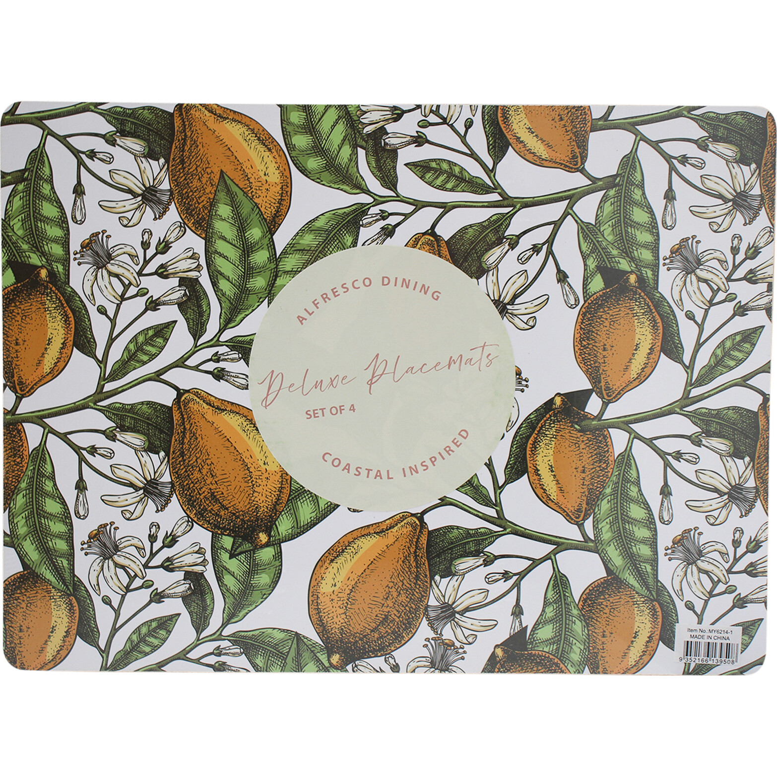 Placemats S/4 Lemoncello