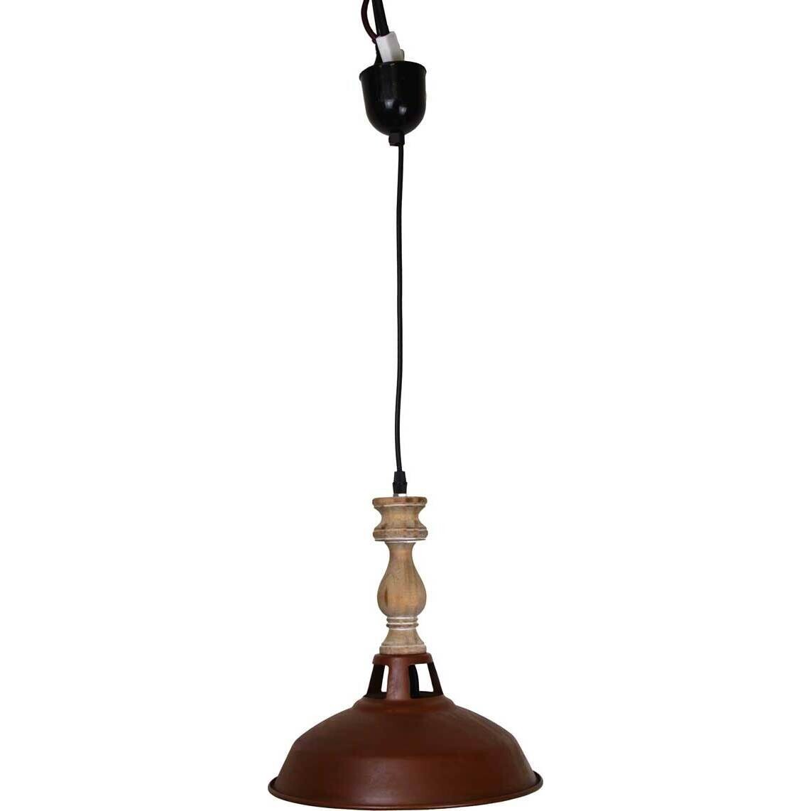 Pendant Lamp Timber Top