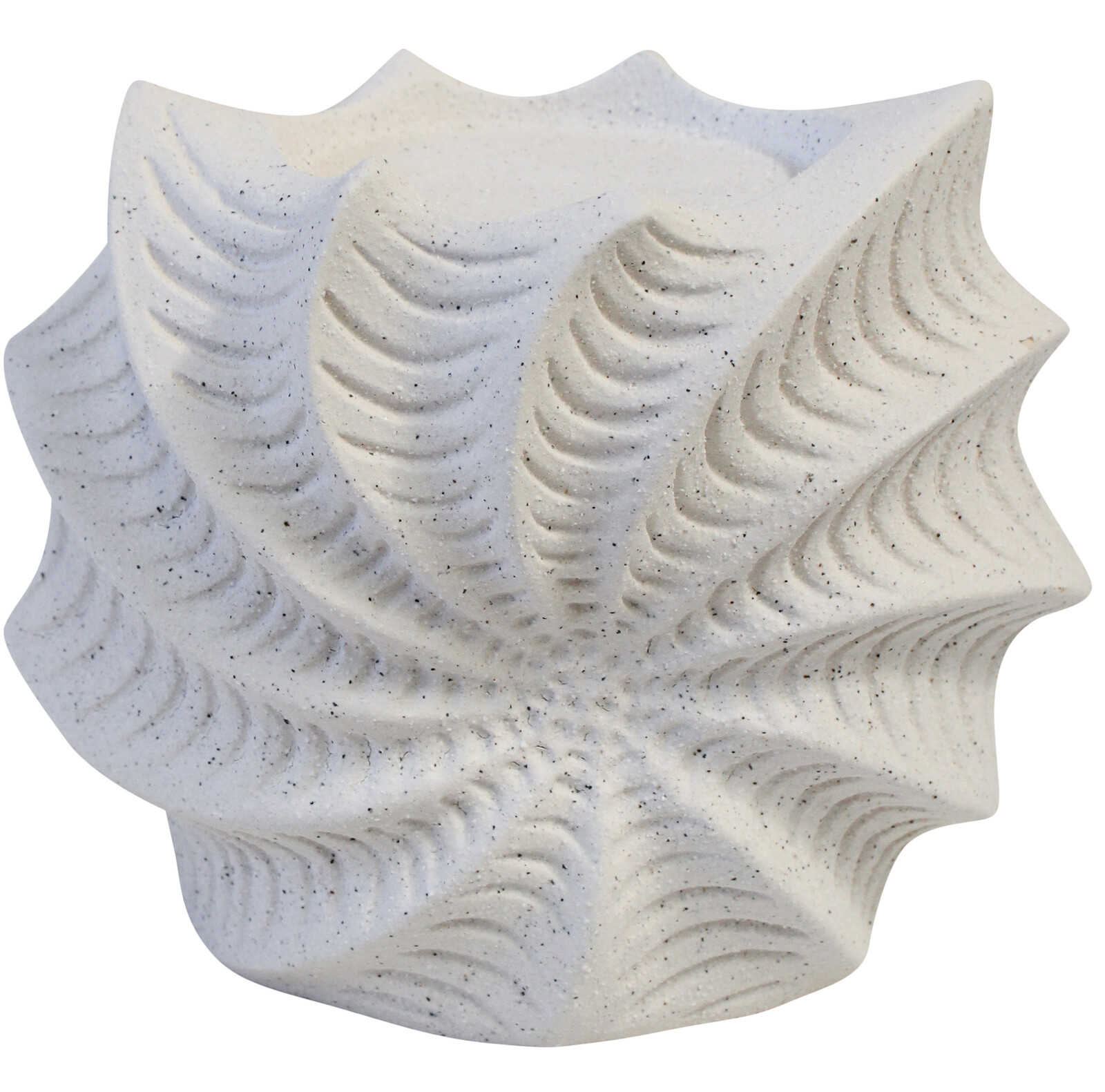 Candle Holder Shell Twist