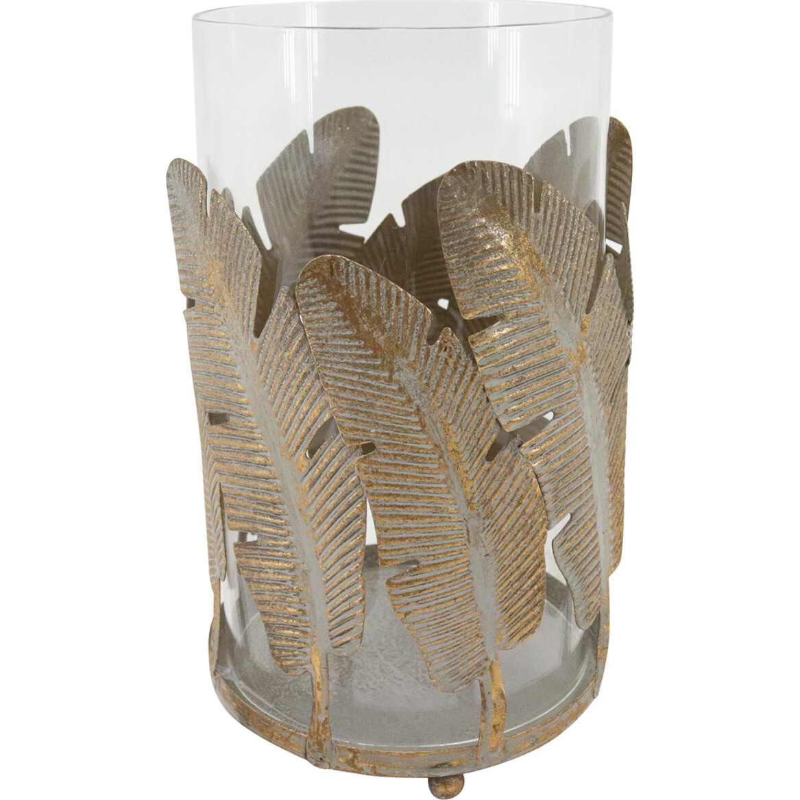 Candle Holder Banana Leaf