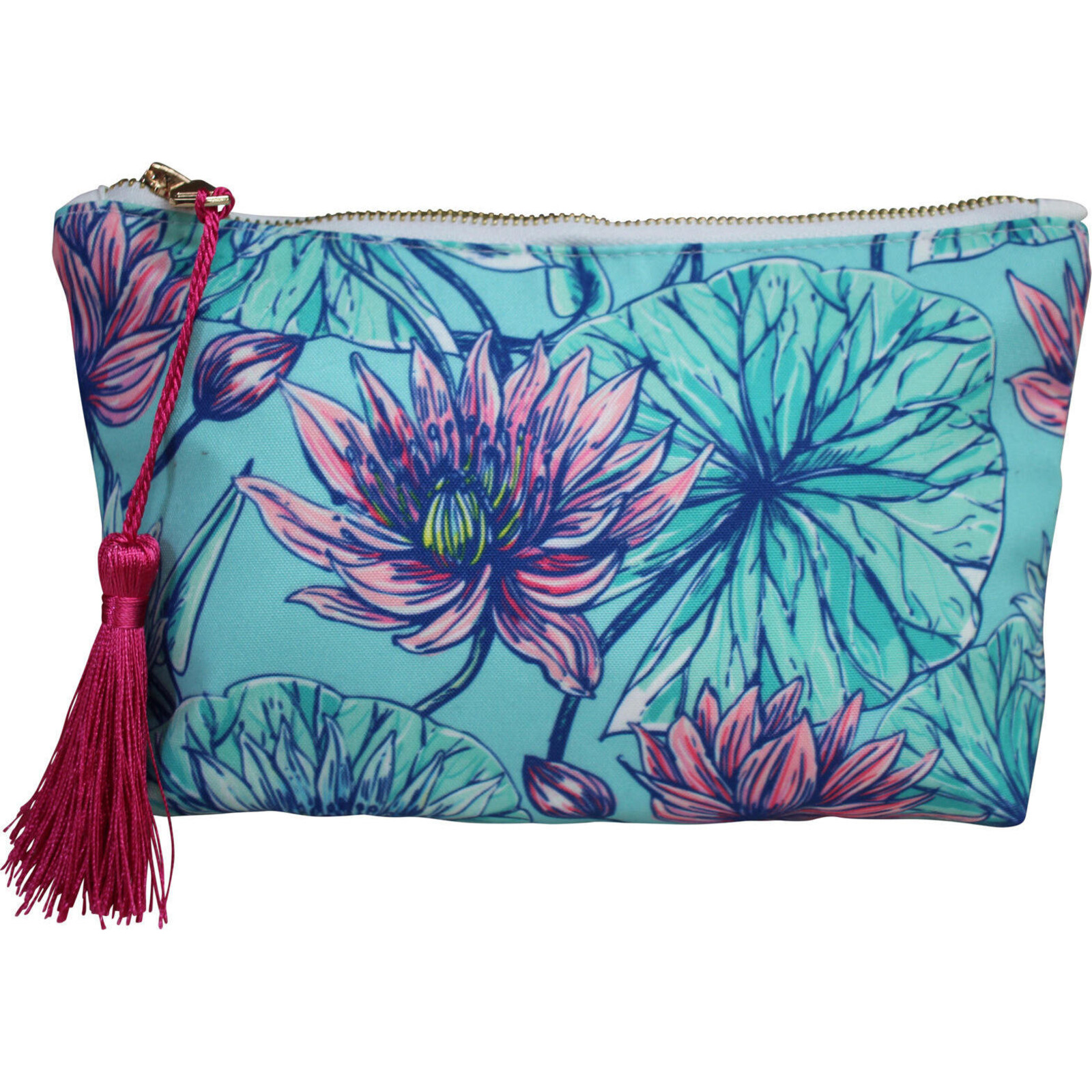 Cosmetic Bag Blue Lily
