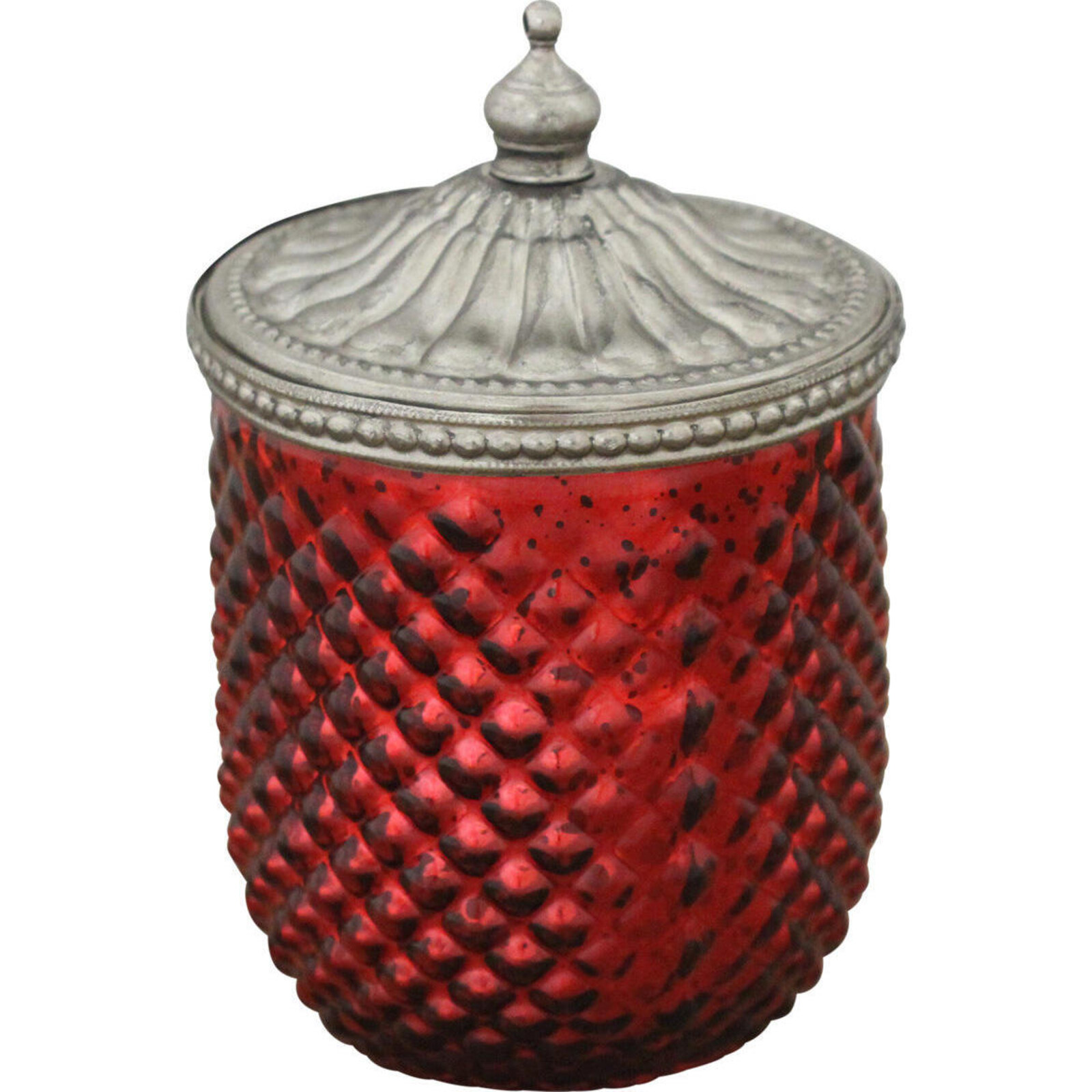 Candle w/ Lid Ruby