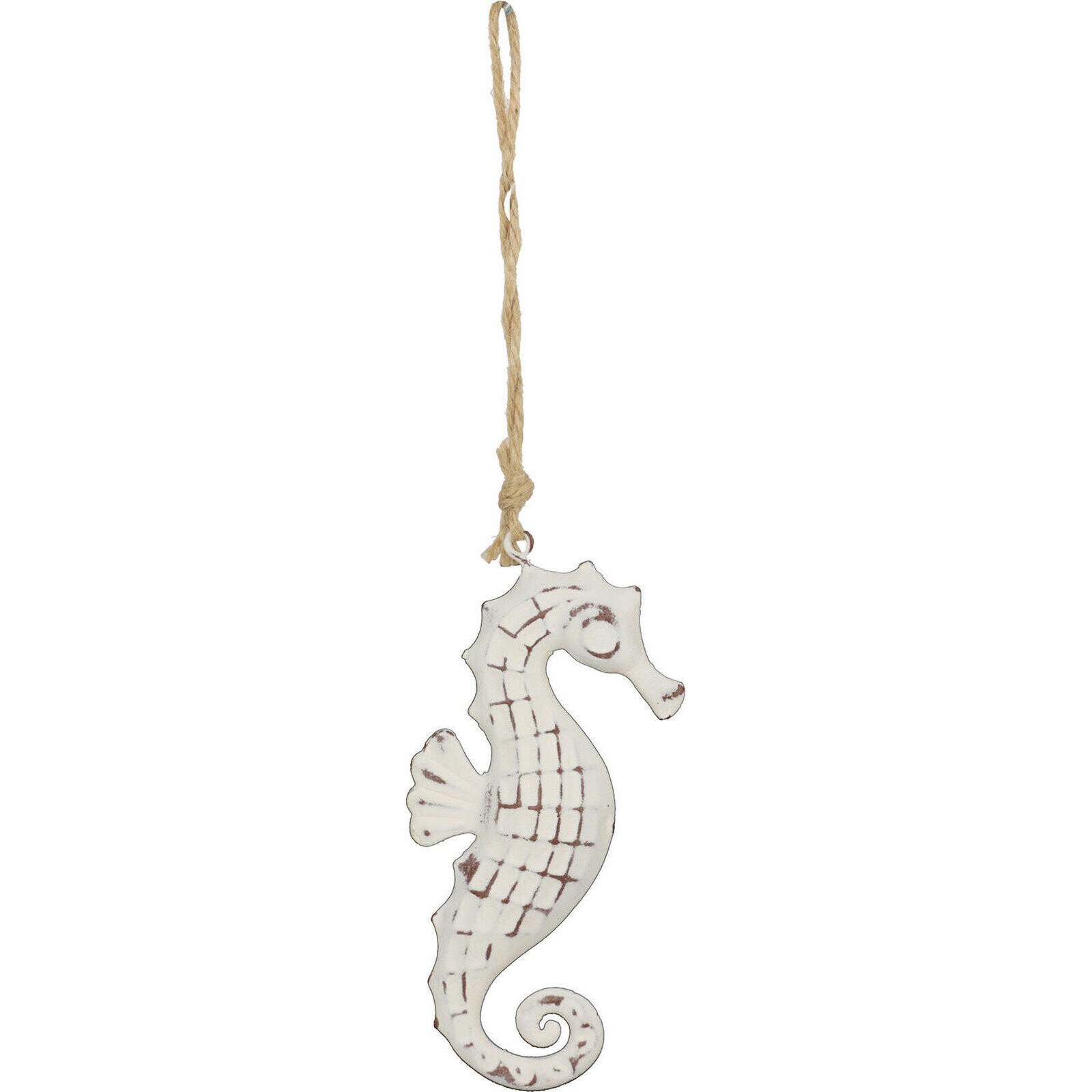 Hanging Seahorse Creme