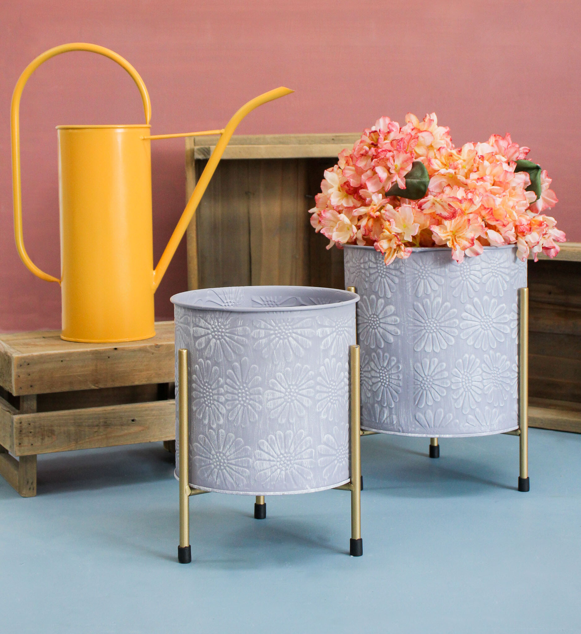 Planters S/2 Lilac