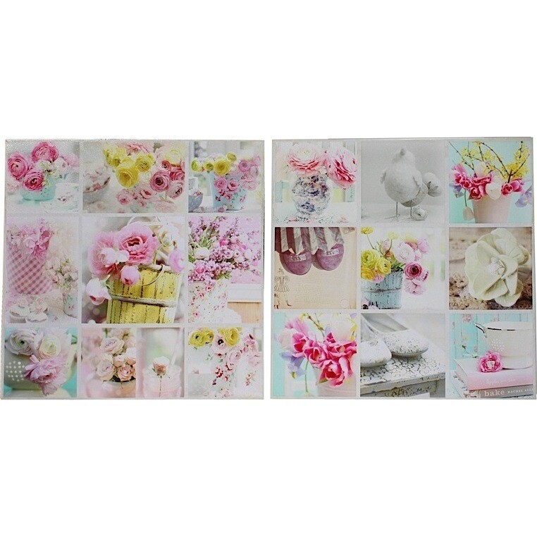 Canvas Print - Pretty in Pink - Set 2