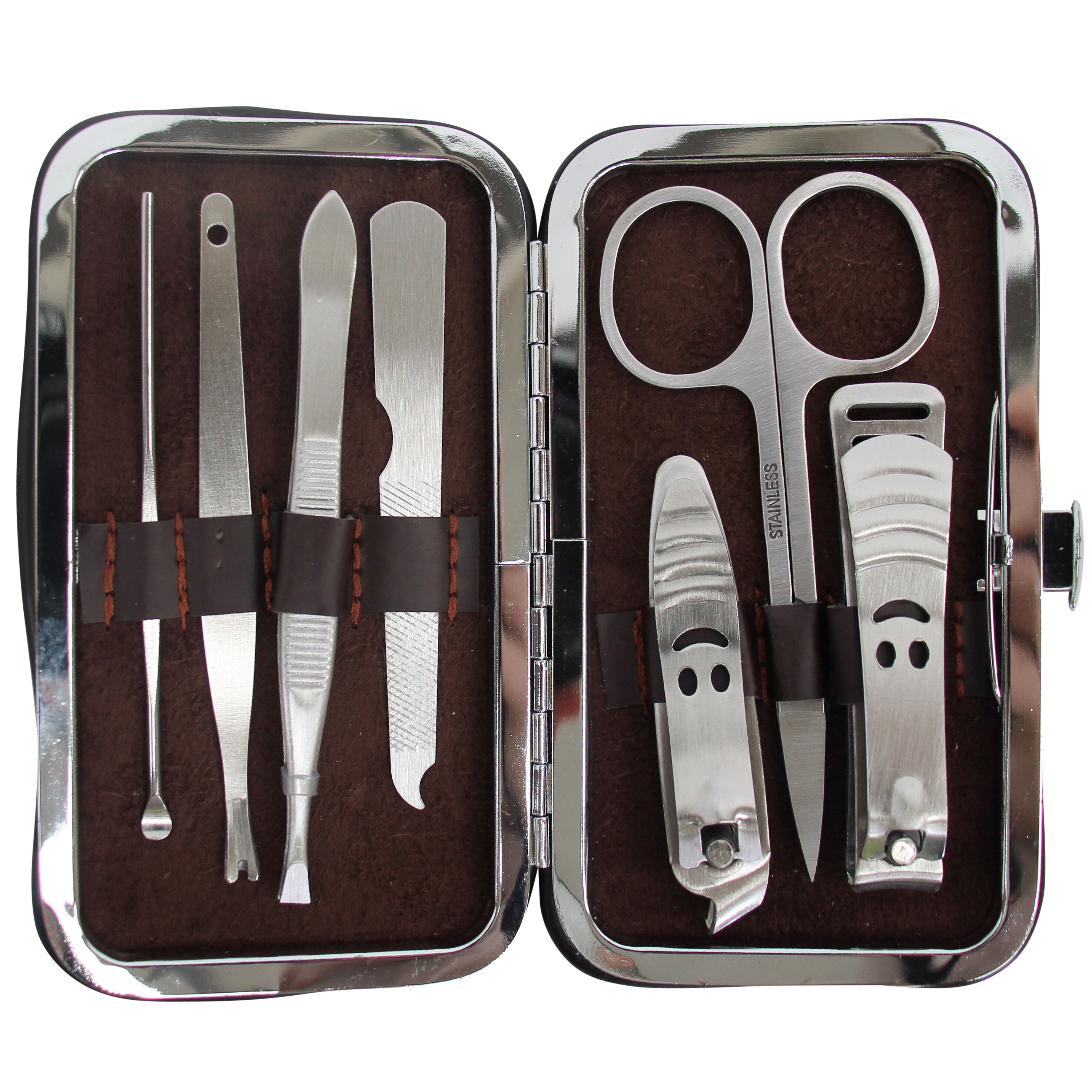 Manicure Set Croc Navy