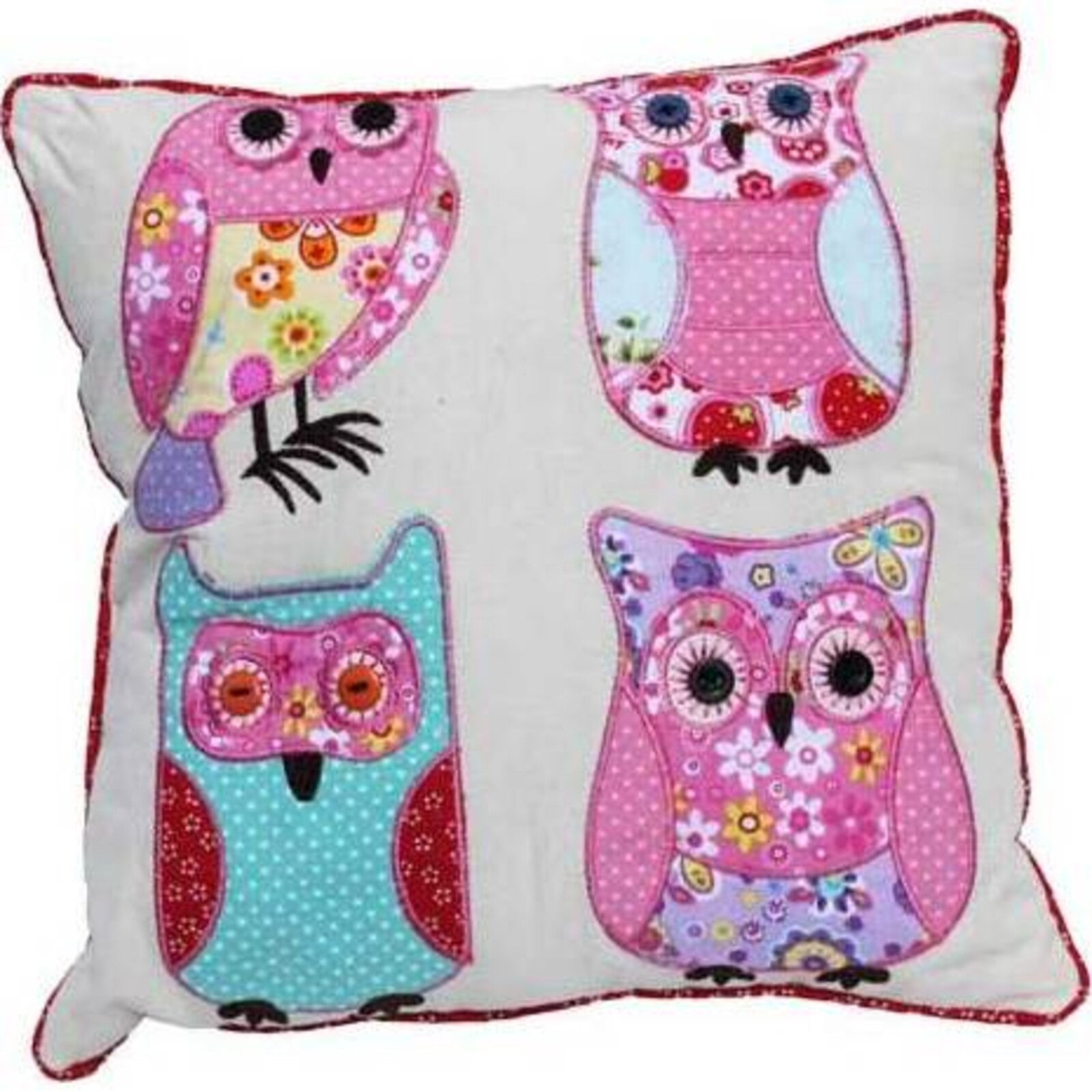 Cushion - Pinky Owls