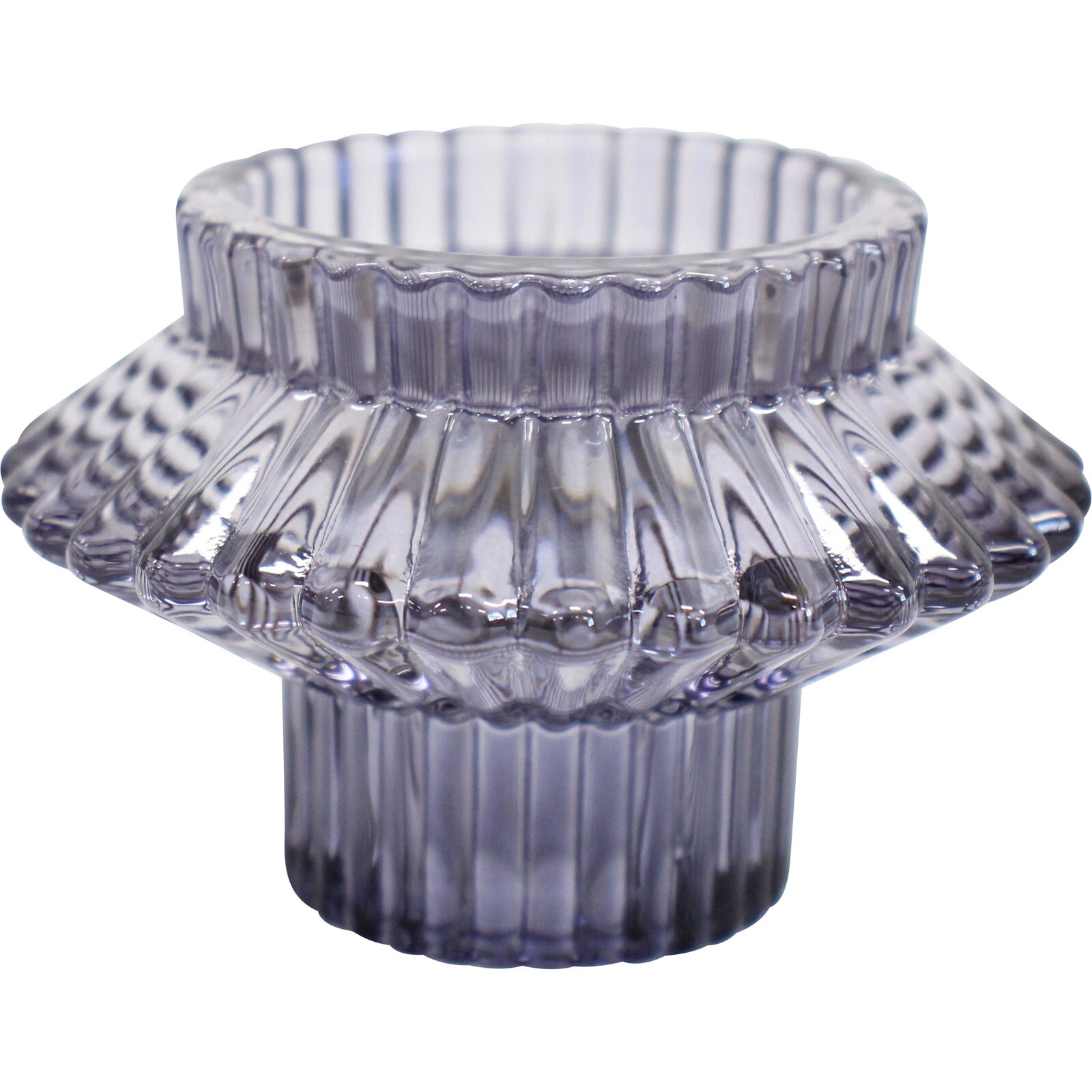 Double Sided Candle Holder Grape