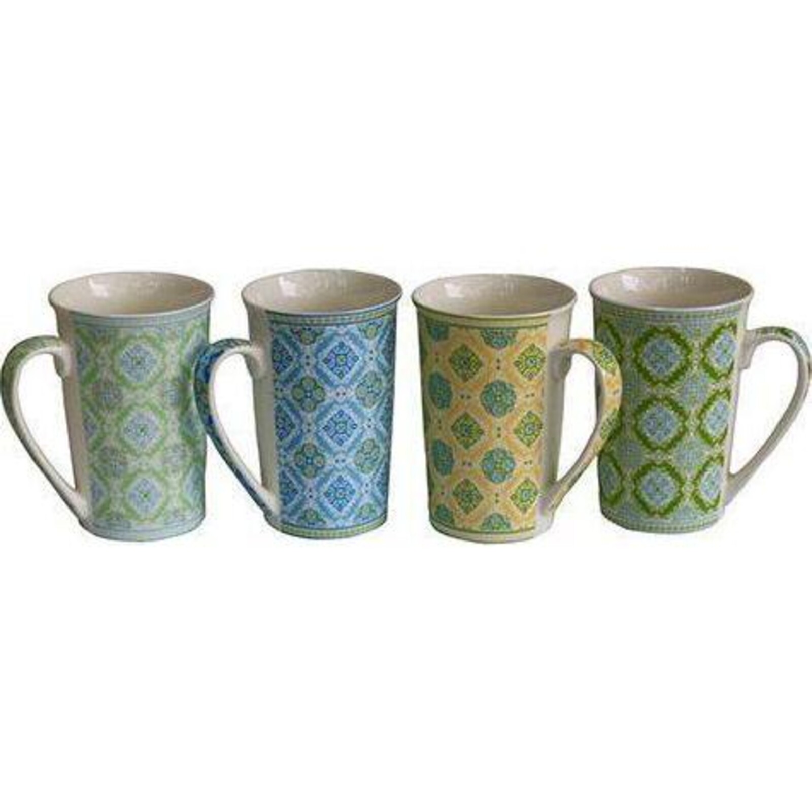 Coffee Mug Soft pattern 4 Asst