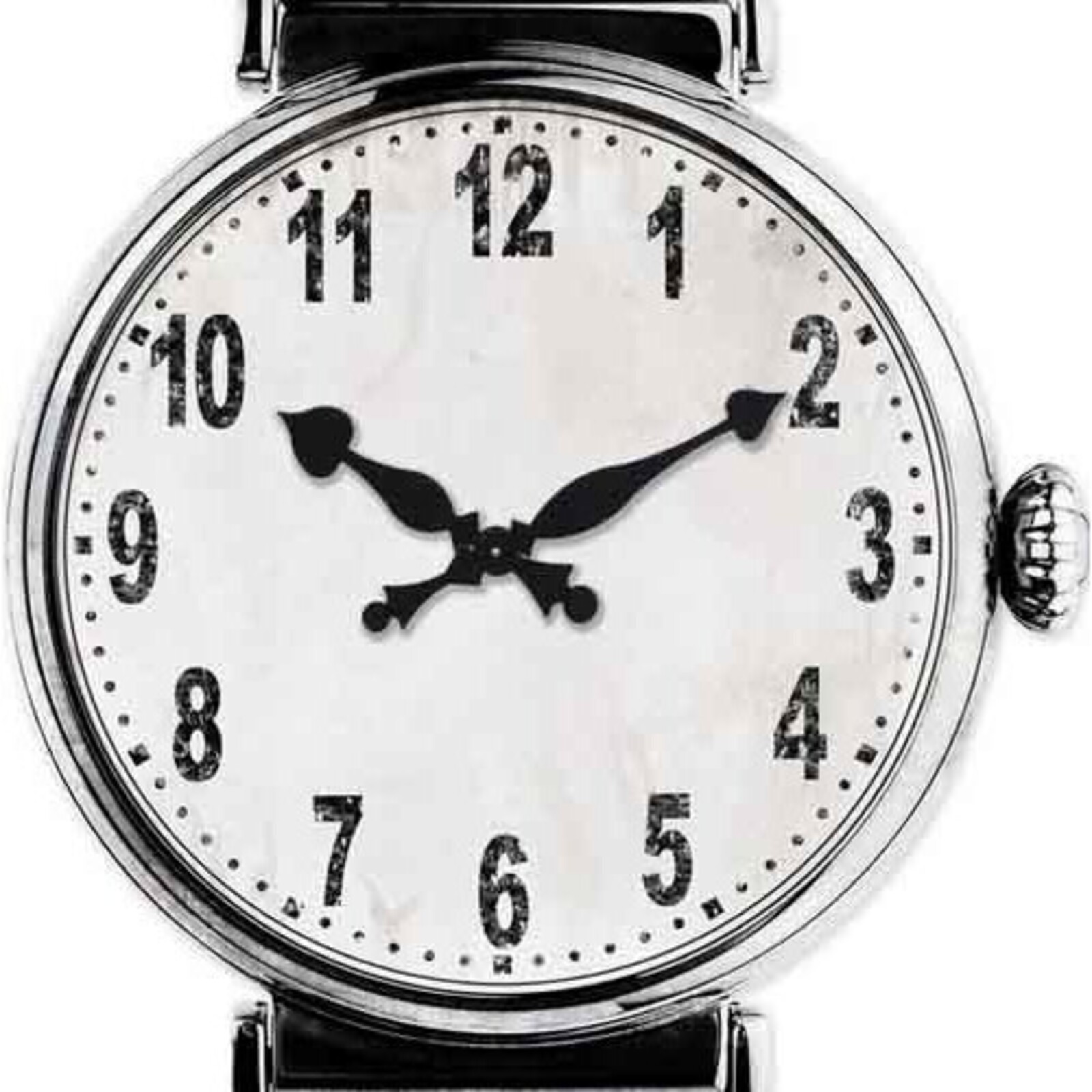 Canvas Clock - Wristwatch