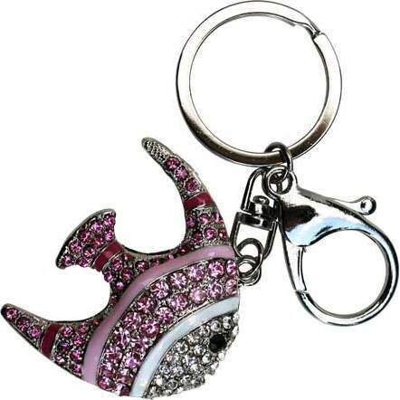 Keyring Pink Angelfish