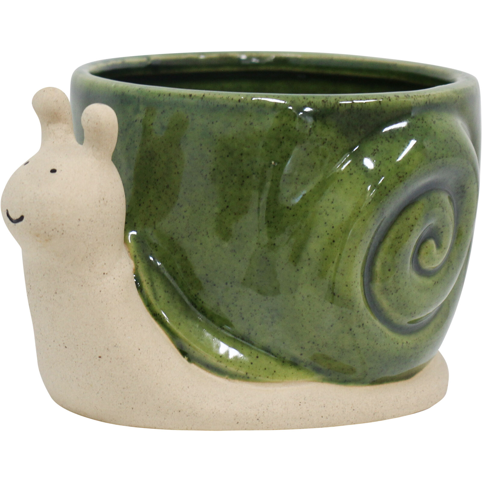 Planter Lucky Snail Olive