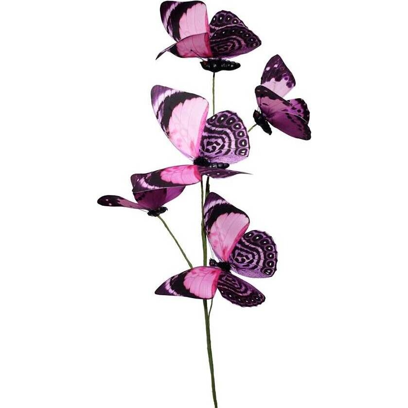 Butterfly Stem Purple Dark